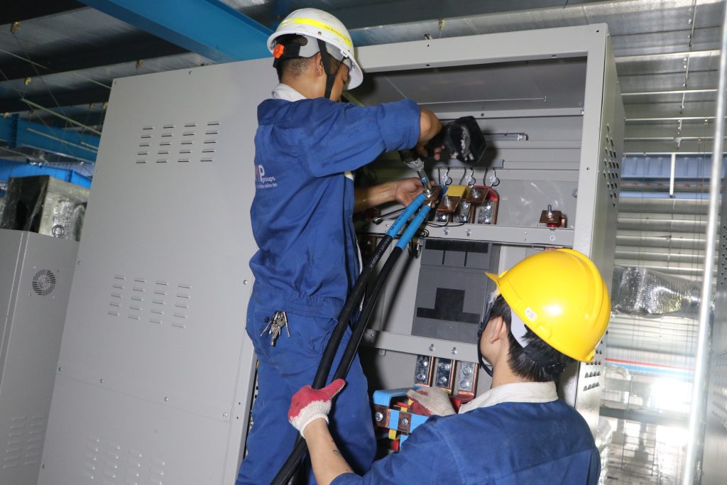 Quy trình thi công lắp đặt hệ thống điện công nghiệp